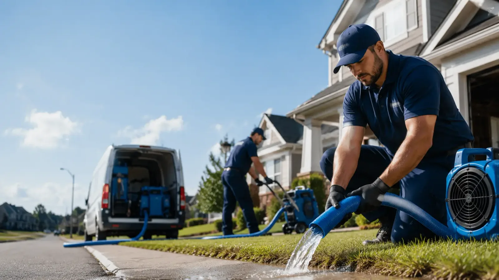 Flood Damage Restoration in Deputy, IN
